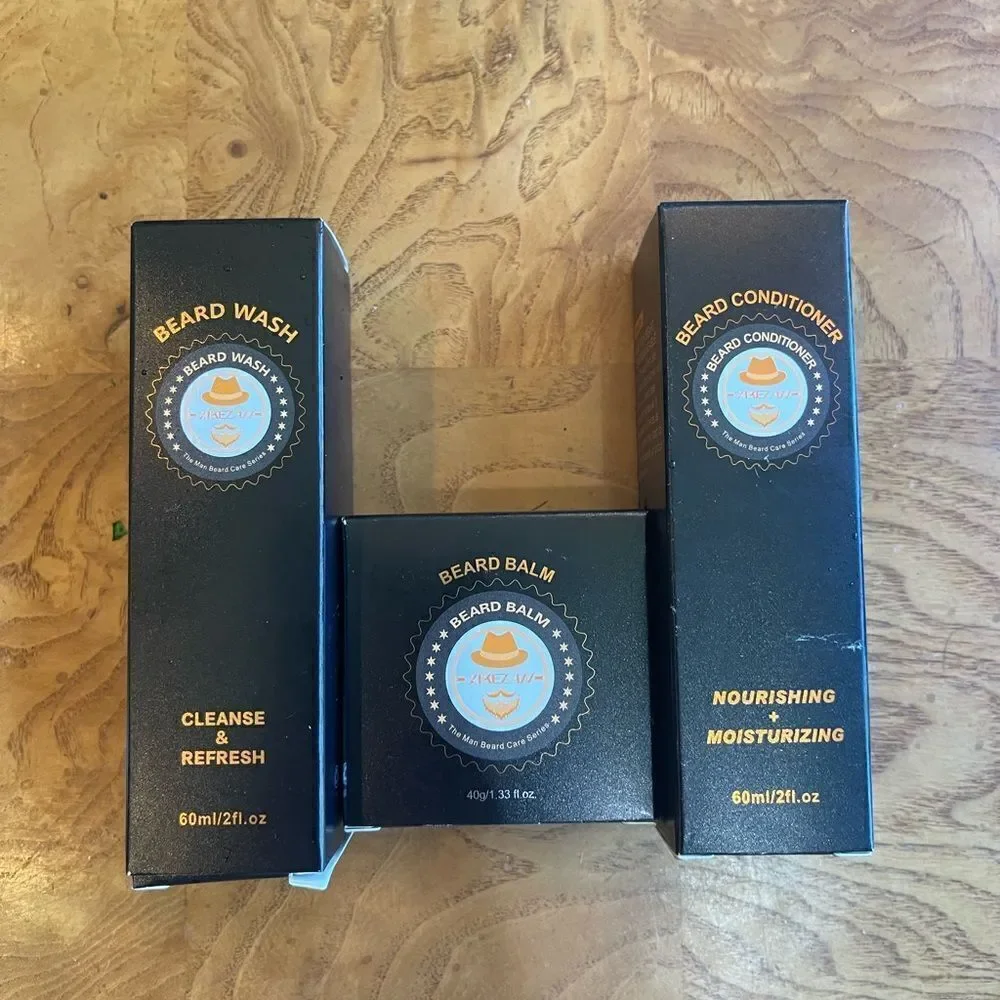 BEARDMAN BEARD Wash Products! 3